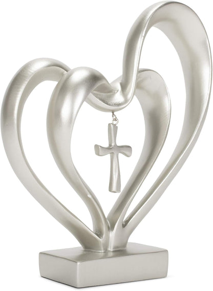 Easter Jesus Entwined Hearts