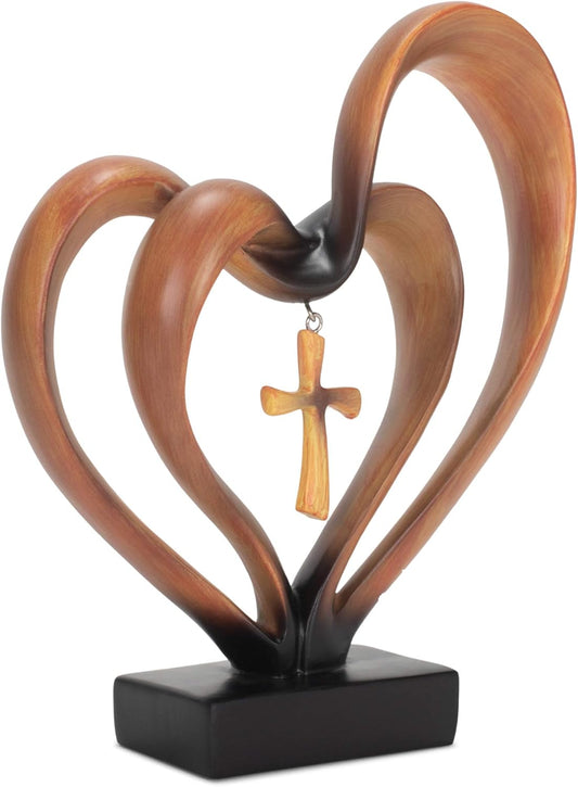 Easter Jesus Entwined Hearts