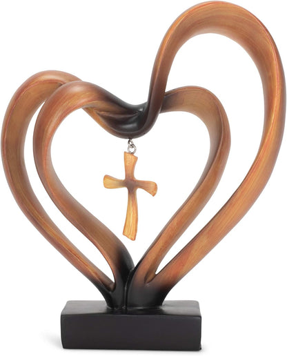 Easter Jesus Entwined Hearts