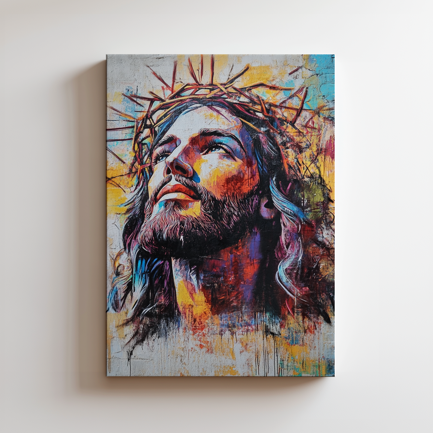 Crowned in Sacrifice  - Canvas Print