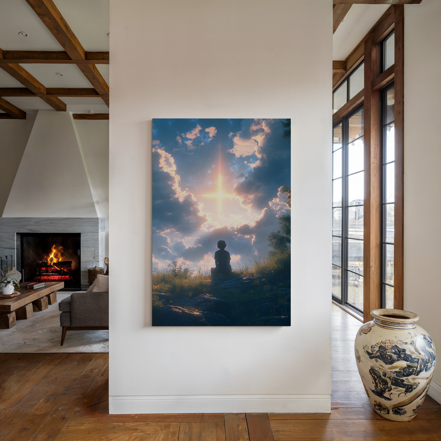 Guided by the Star - Canvas Print