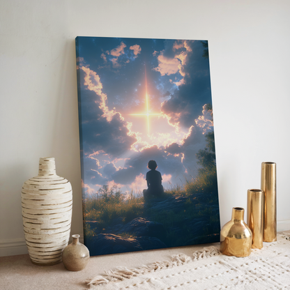 Guided by the Star - Canvas Print