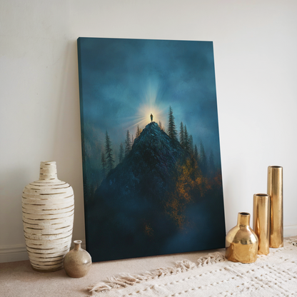 Light on the Mountain - Canvas Print