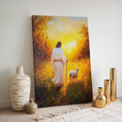 The Shepherd's Path - Canvas Print