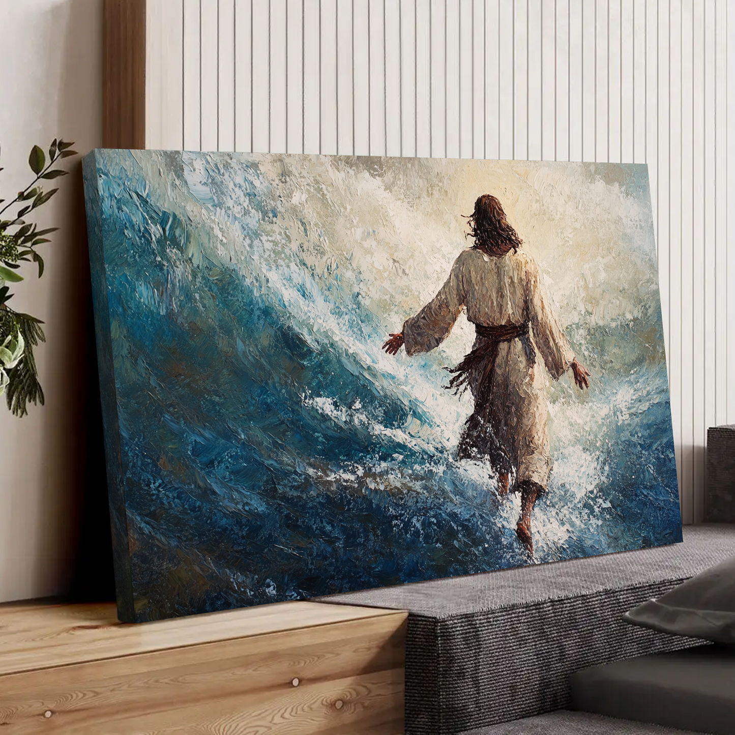 Walking on Faith  - Canvas Print