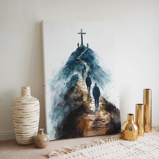 Journey to the Cross - Canvas Print