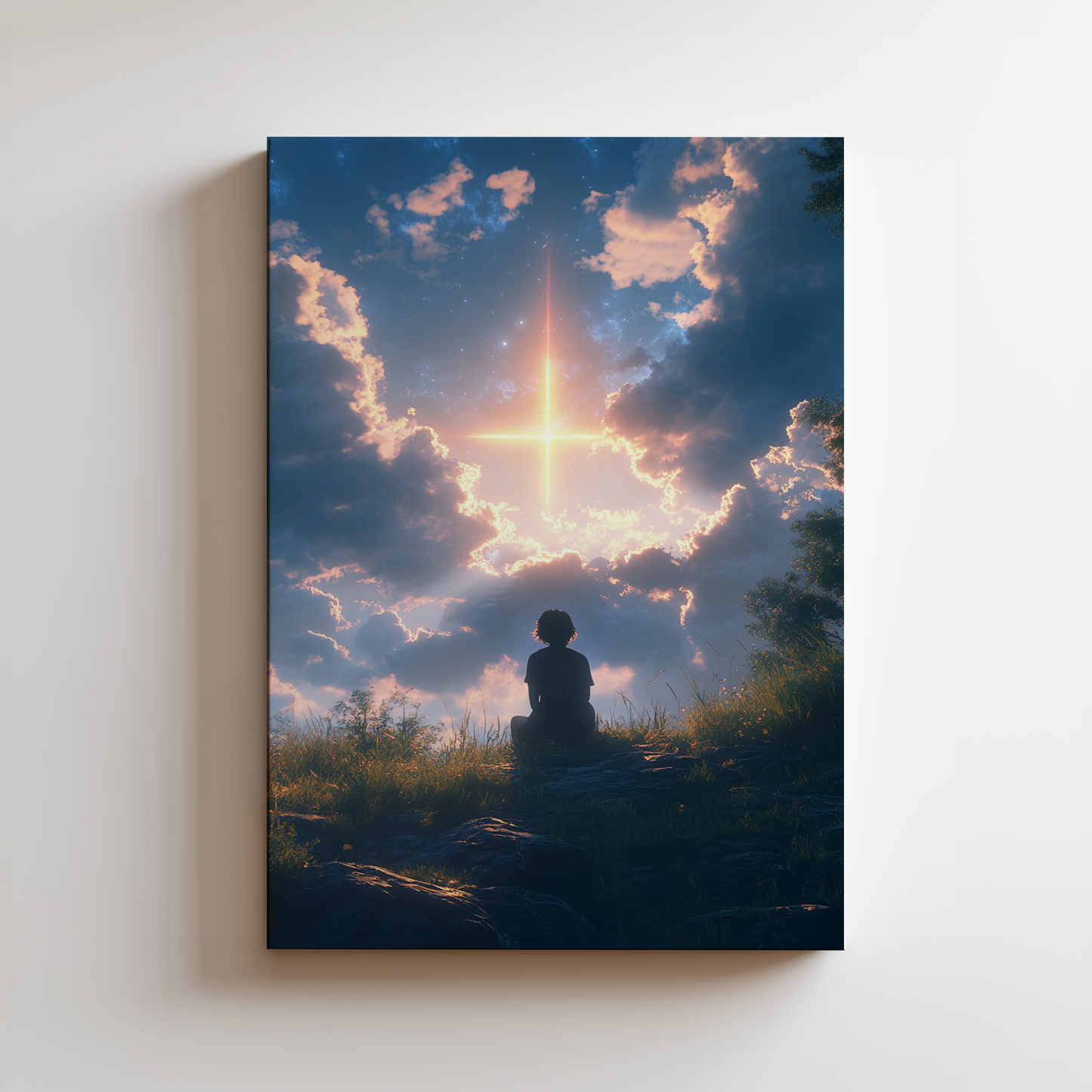 Guided by the Star - Canvas Print